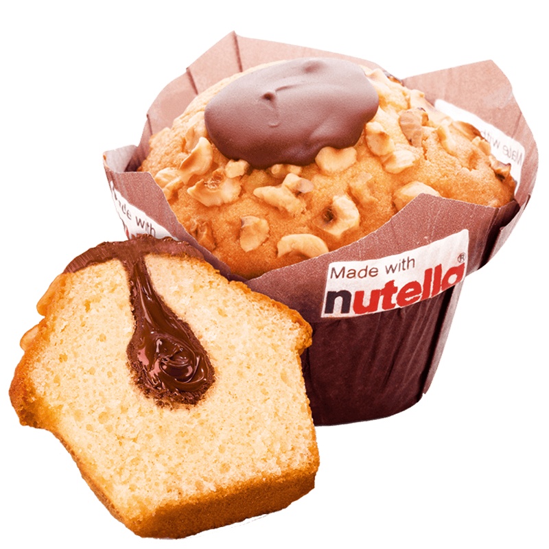 NUTELLA MUFFINS - HARTDELICIOUS