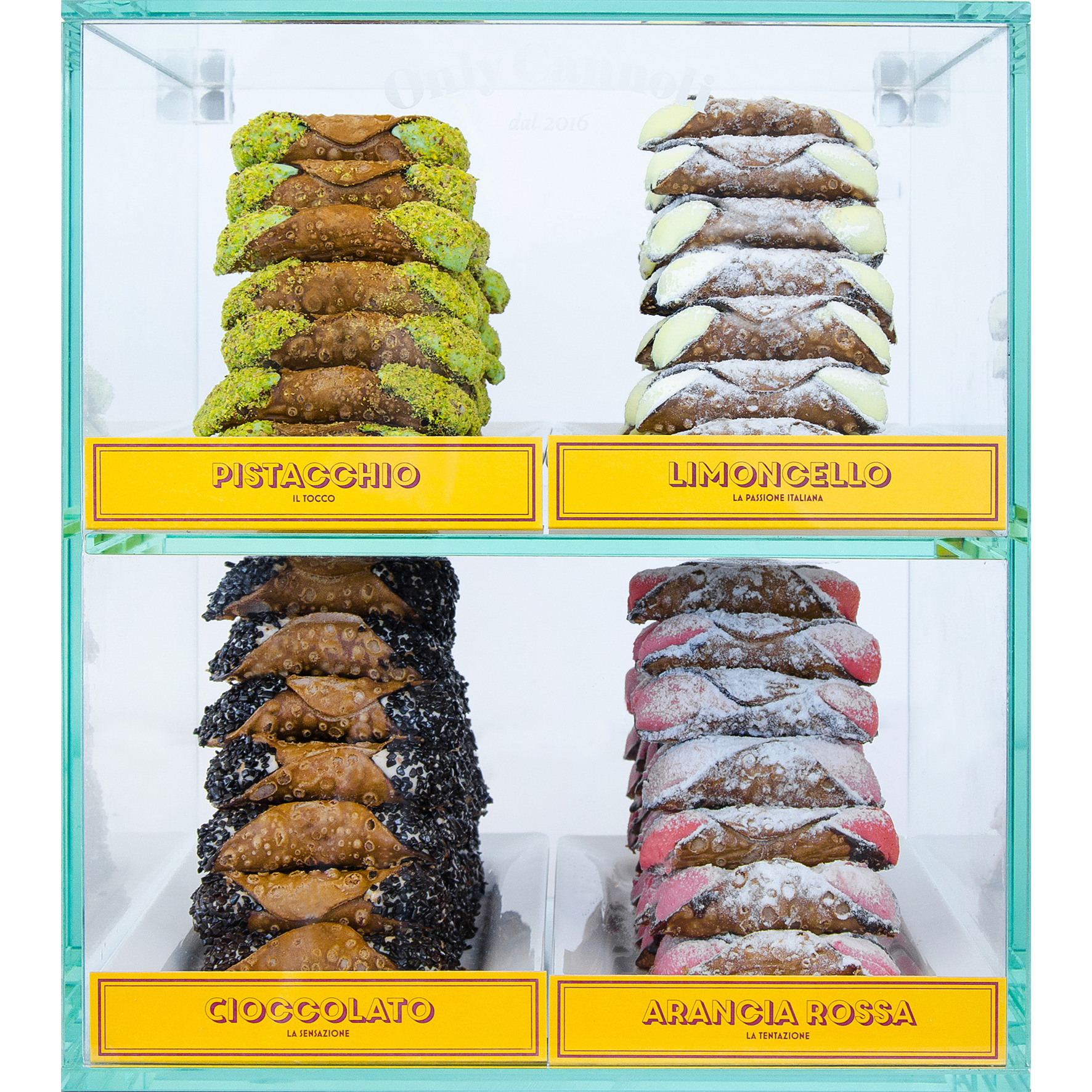 CANNOLI VITRINE „MEZZO“