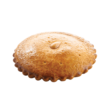 GROTE ONGEBAKKEN GEVULDE KOEK
