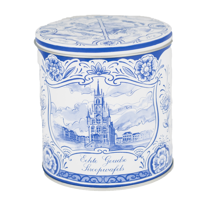 LEEG DELFTSBLAUW STROOPWAFELBLIK BLAUW - Afbeelding 2