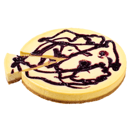 Blueberry cheesecake