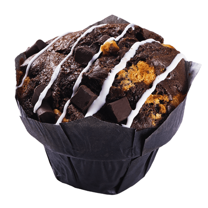 Black Label chocolate overkill muffins
