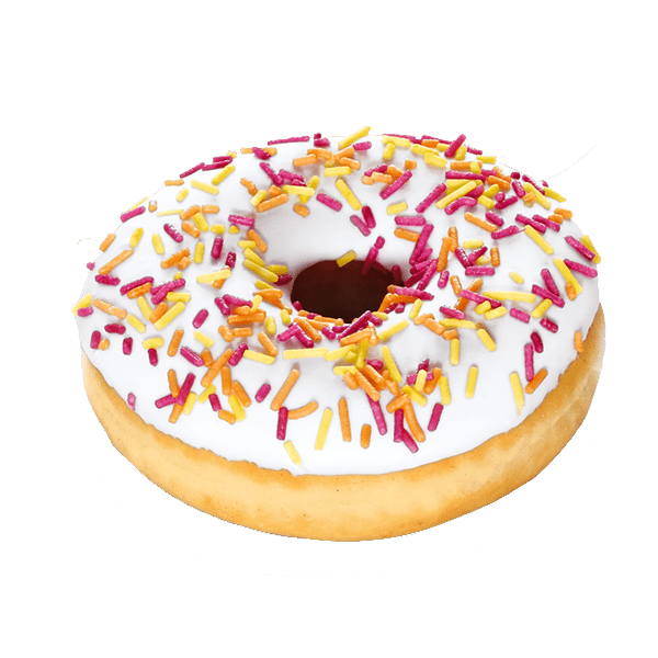Witte donut