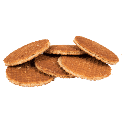 mini stroopwafels in zakjes