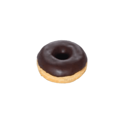 Mini donuts chocolade