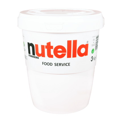 Nutella-Eimer 3 Kilo (2 Stück)
