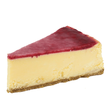 New York Cheesecake met framboos