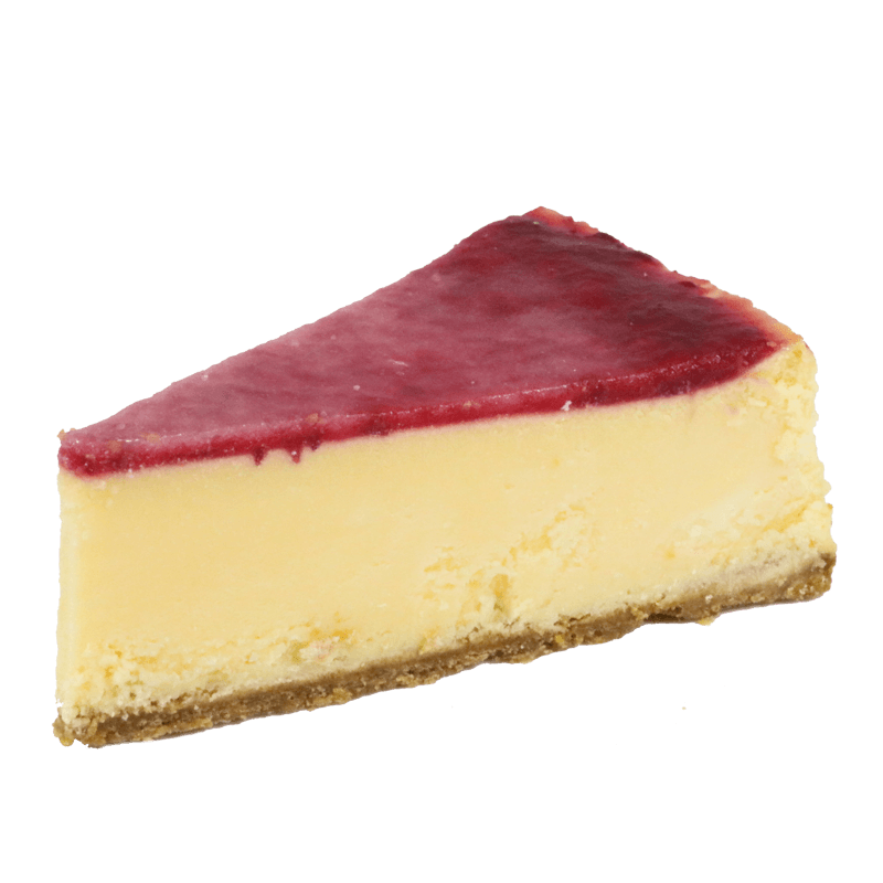 New York Cheesecake met framboos