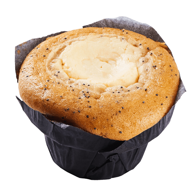 Black Label poppy lemon muffins