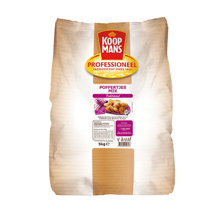 POFFERTJES MIX KOOPMANS 5 KG