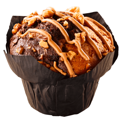 Black Label salty caramel muffins