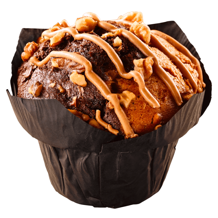 Black Label salty caramel muffins
