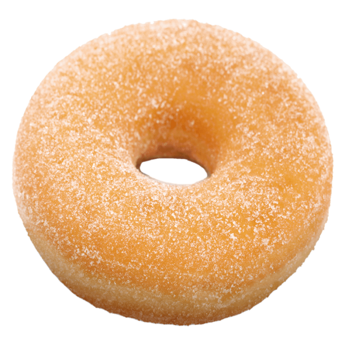 Grote suikerdonuts