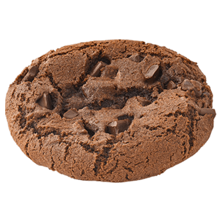 Vegan double chocolate cookie