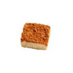 Cube caramelised biscuit